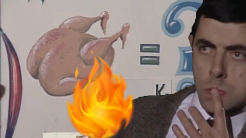 Mr.Bean Deleted Scenes | RARE UNSEEN Clips/ ...Turkey weight