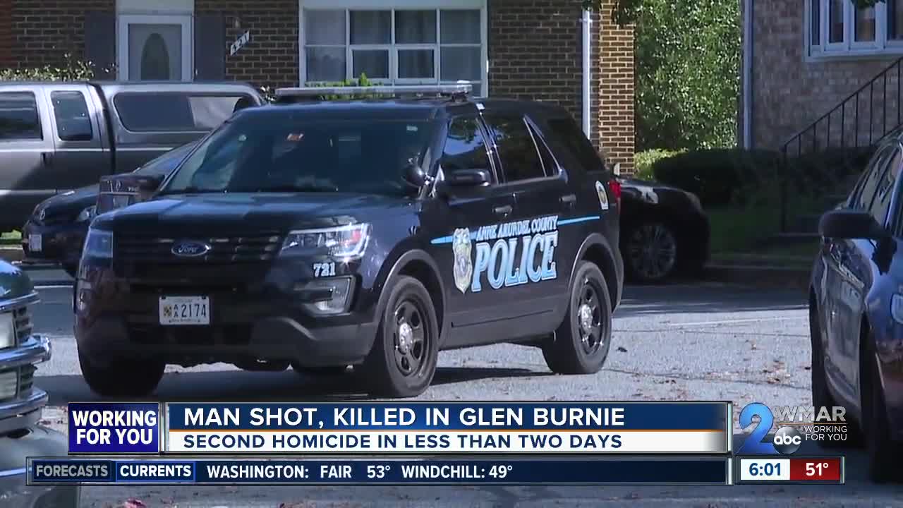 Man shot, killed in Glen Burnie on Halloween night