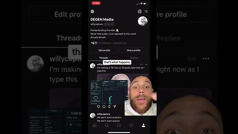 Threads over Stripes #crypto #twitter #degenmedia
