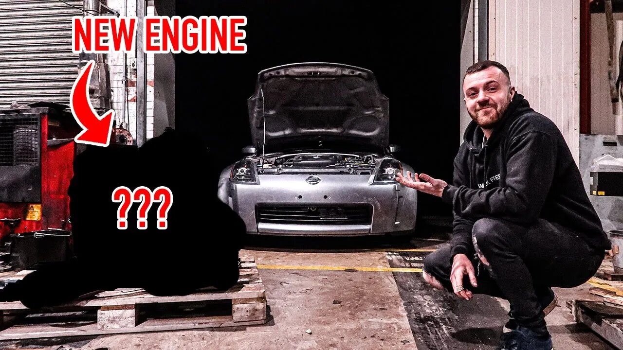 CHANGING MY NISSAN 350Z ENGINE IN 24 HOURS