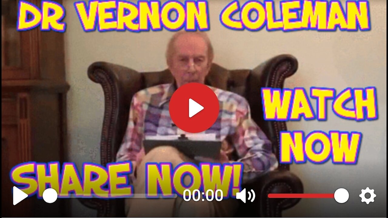 Serious warning from Dr Vernon Coleman re covid19 injections/"Vaccines"