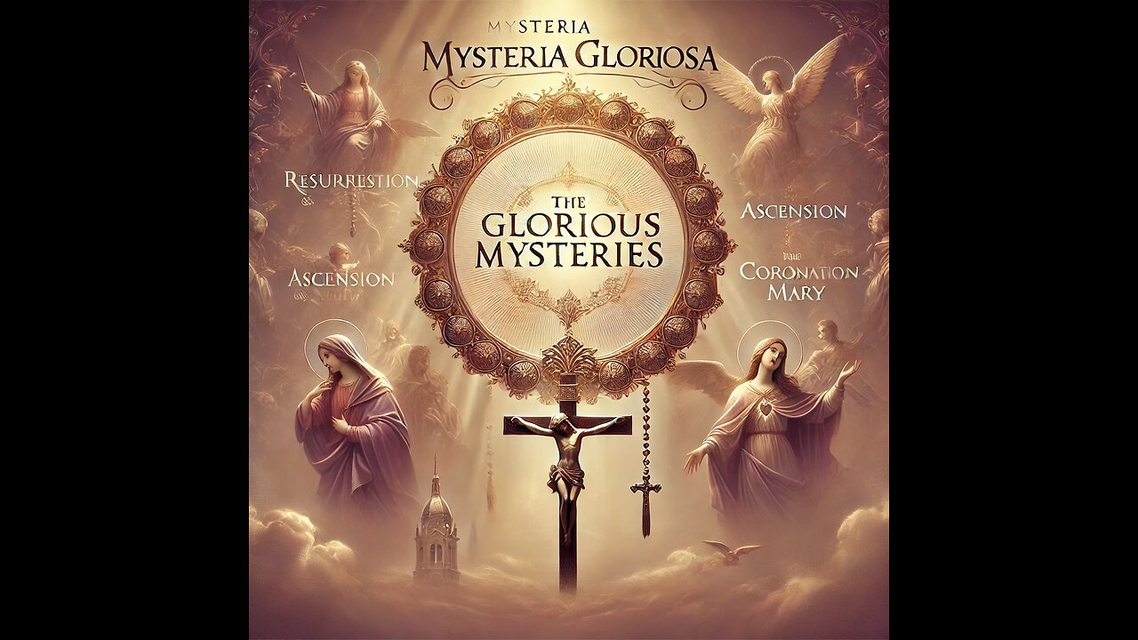 Mysteria Gloriosa The Glorious Mysteries of the Holy Rosary in Latin