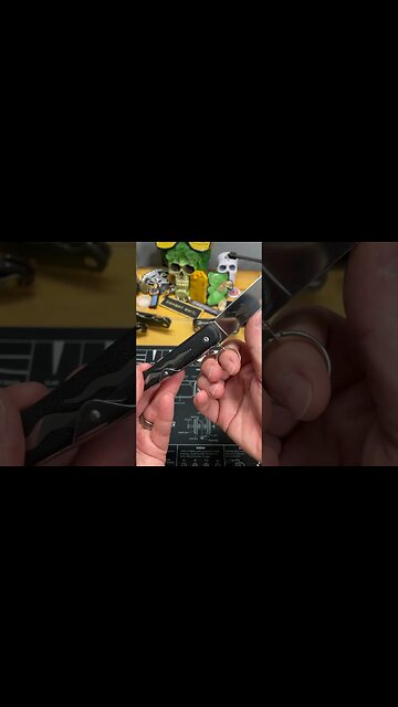 Amazing knife with a cool lock #edcknife #pocketknife #knifecollection