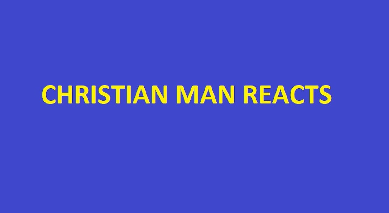 Christian Man Reacts - Cliff Knechtle - What is Good?