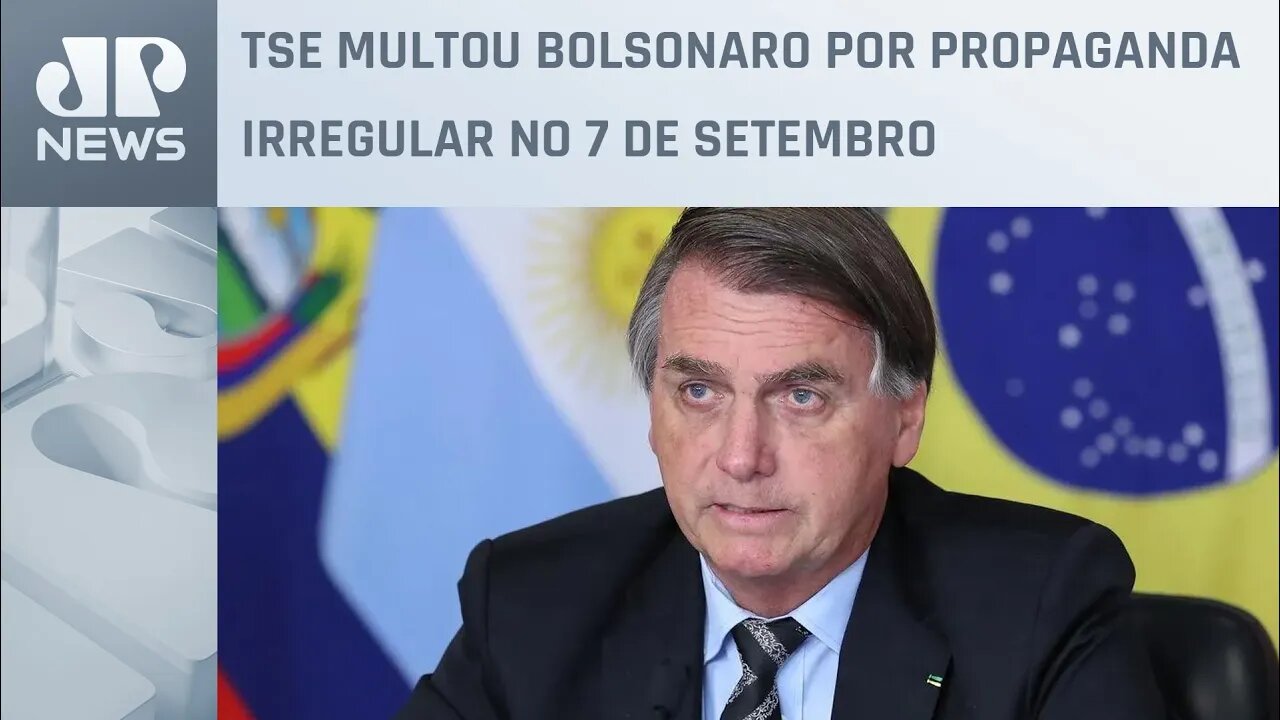 Defesa da chapa de Bolsonaro recorre de multa do TSE