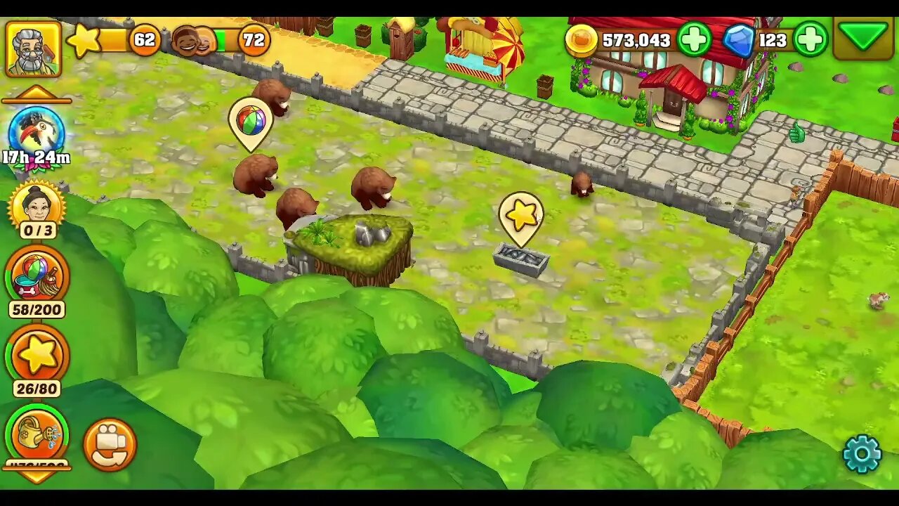 Zoo 2 Animal Park: Niveau 62 - Video 824 - Animal Antics Alert in Zoo 2's Adventure!