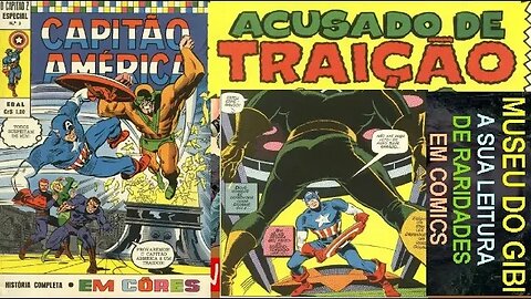 CAPITAO AMERICA NUMERO 03 EBAL #quadrinhos #comics #gibi #museusogibi #marvel #hitorieta #cultura