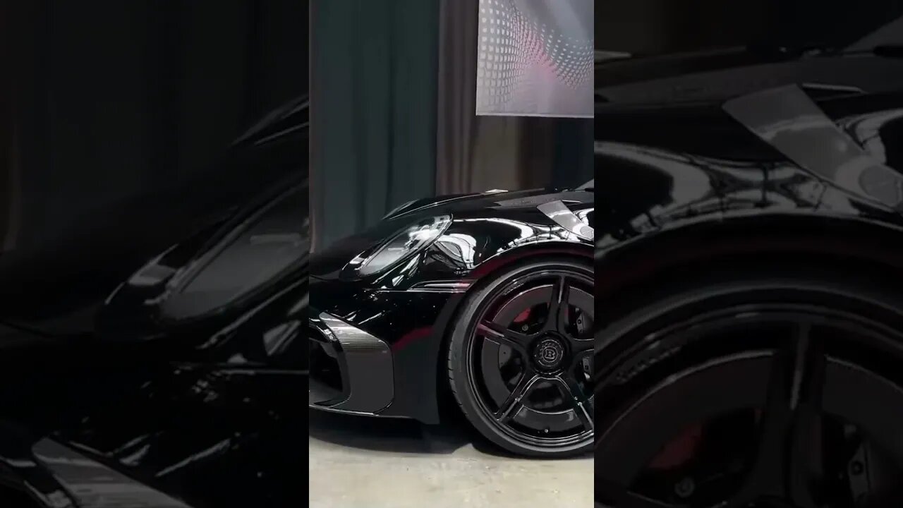 Brabus 900 Rocket R: Porsche 911 Turbo S Revamped!🔥🏎️ #shorts