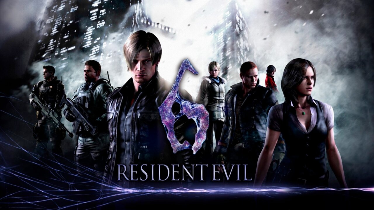 Resident Evil 6 Leon Split Screen Part 2