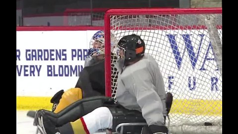 Zappos teams up with Vegas Golden Knights as sponsor of sled hockey team