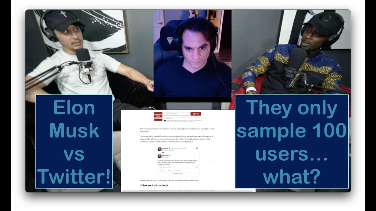 Twitter vs. Elon! Twitter lying about their bot problem?