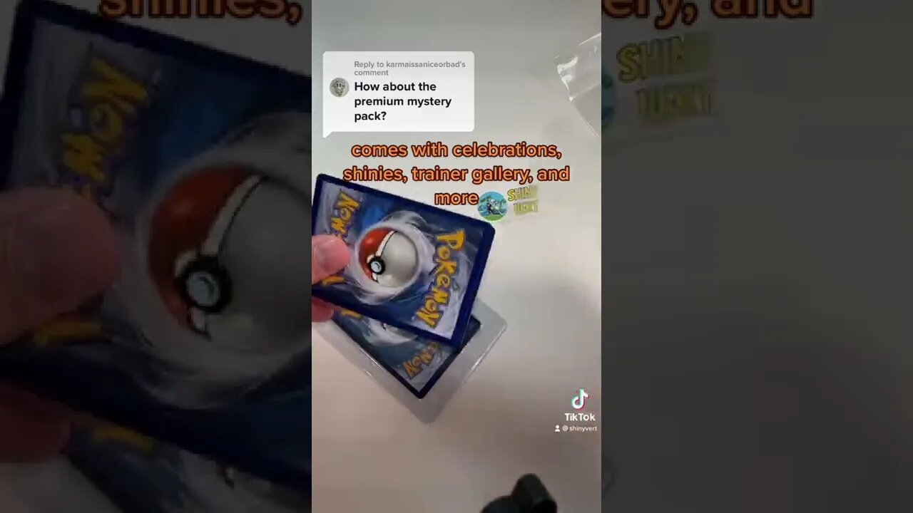 POV: Opening a Premium Mystery Pack from Shiny Vert 😳😳😳
