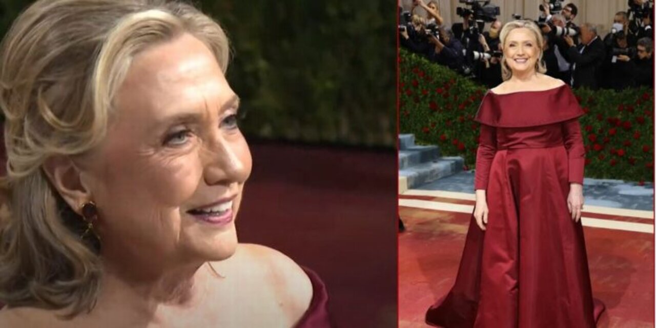 Hillary Clinton Stuns Met Gala with Surprise Appearance — The Secret Message on Her Dress is Pure Cr