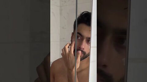 ASMR Men’s Self Care Morning Routine #shorts