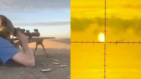 A hunting rifle can make hits how far_ Bergara Wilderness Ridge .300WM Long Range @ 12