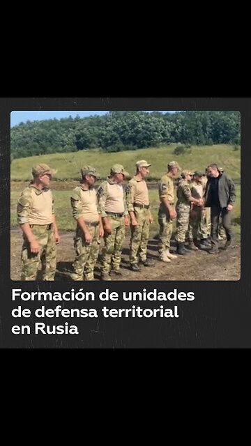 Combatientes de autodefensa territorial reciben armas en región rusa fronteriza con Ucrania