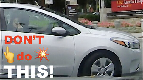 ENTITLED drivers CUT OFF 97 Year Old! Almost crashed!!