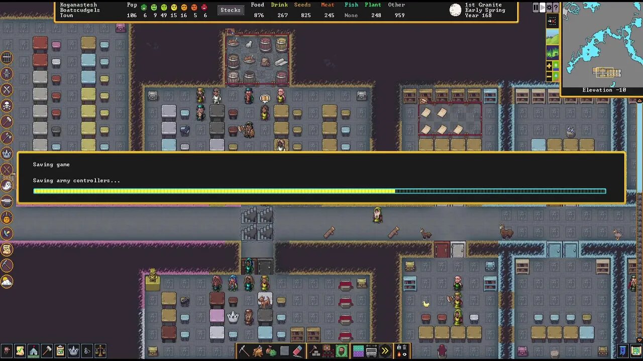 [Dwarf Fortress] Coastal Fort - Rapid Growth
