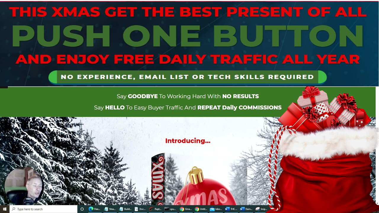 Xmas Traffic review - Lifetime traffic at your fingertips