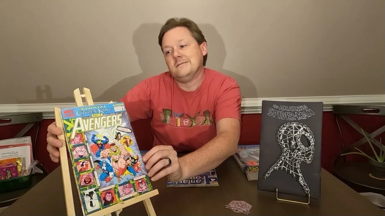 Opening Comic Packs from Ollie's