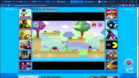 jogando Little Dino Adventure