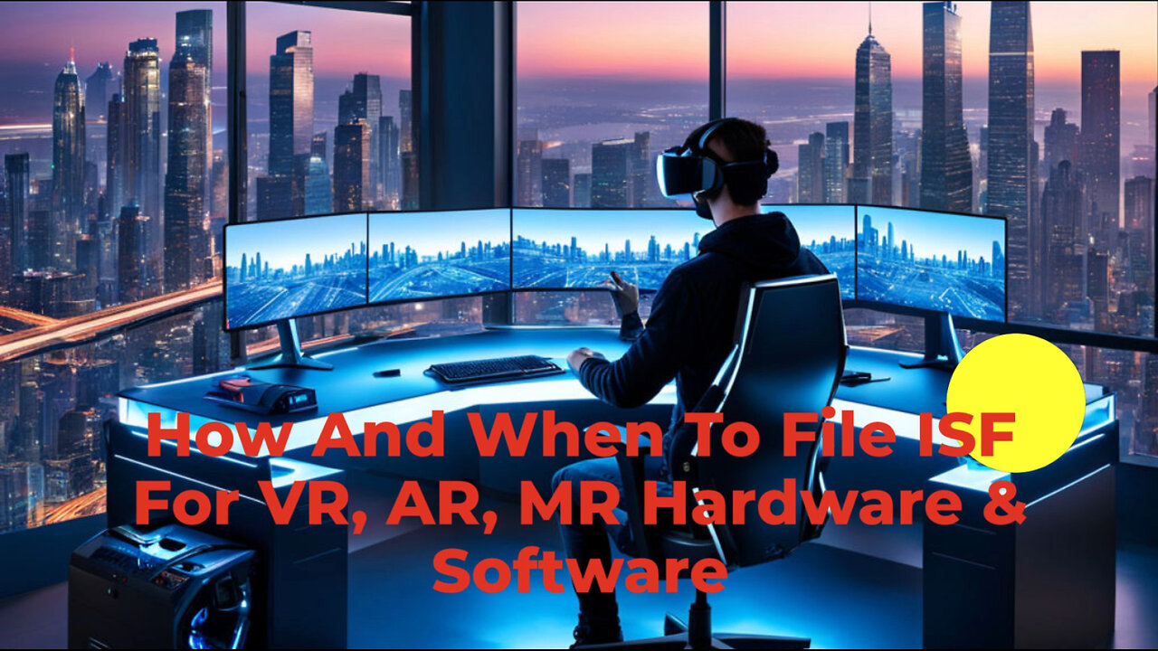 Master the Importer Security Filing: A Guide for VR, AR, and MR Tech
