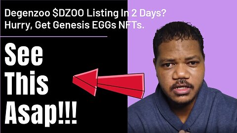 Degenzoo $DZOO Lists On A CEX In Less Than 2 Days In A Bull Run. Want Free GENESIS EGGS? See This!