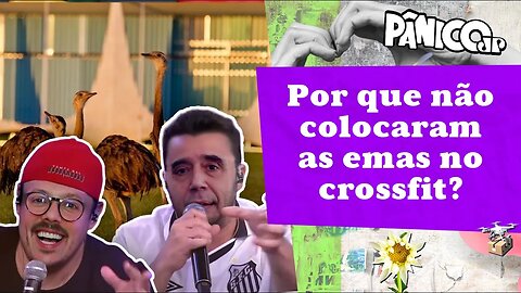 FÁBIO PORCHAT E PROFESSOR VILLA CHORAM A MORTE DAS EMAS DE BOLSONARO