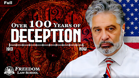 Exposed: over 100 years of deception in income tax law definitions to enslave you