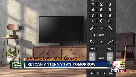 Get ready to rescan antenna TVs Oct. 18