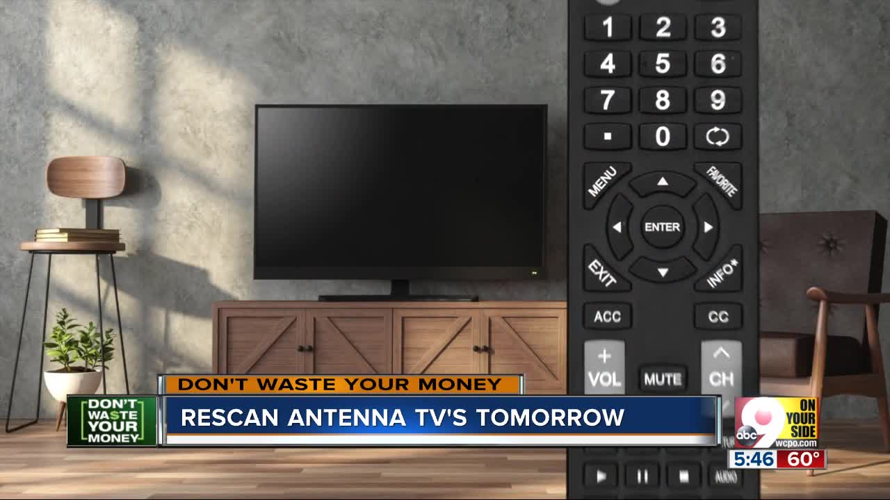 Get ready to rescan antenna TVs Oct. 18