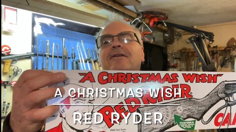 Red Ryder “a Christmas wish” carbine. A little play time before I donate to Flat Broke Airgunner