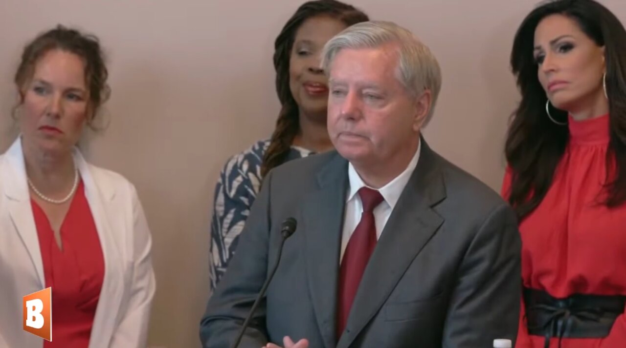 LIVE: Sen. Lindsey Graham Holding News Conference on Late-Term Abortions Act...