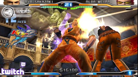 (PS2) KOF Maximum Impact 2 - 06 - Lv 6 challenges...welcome to my negative space