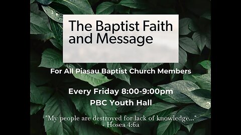 Adapting the BFM (Article 2 God the Son and God the Holy Spirit)