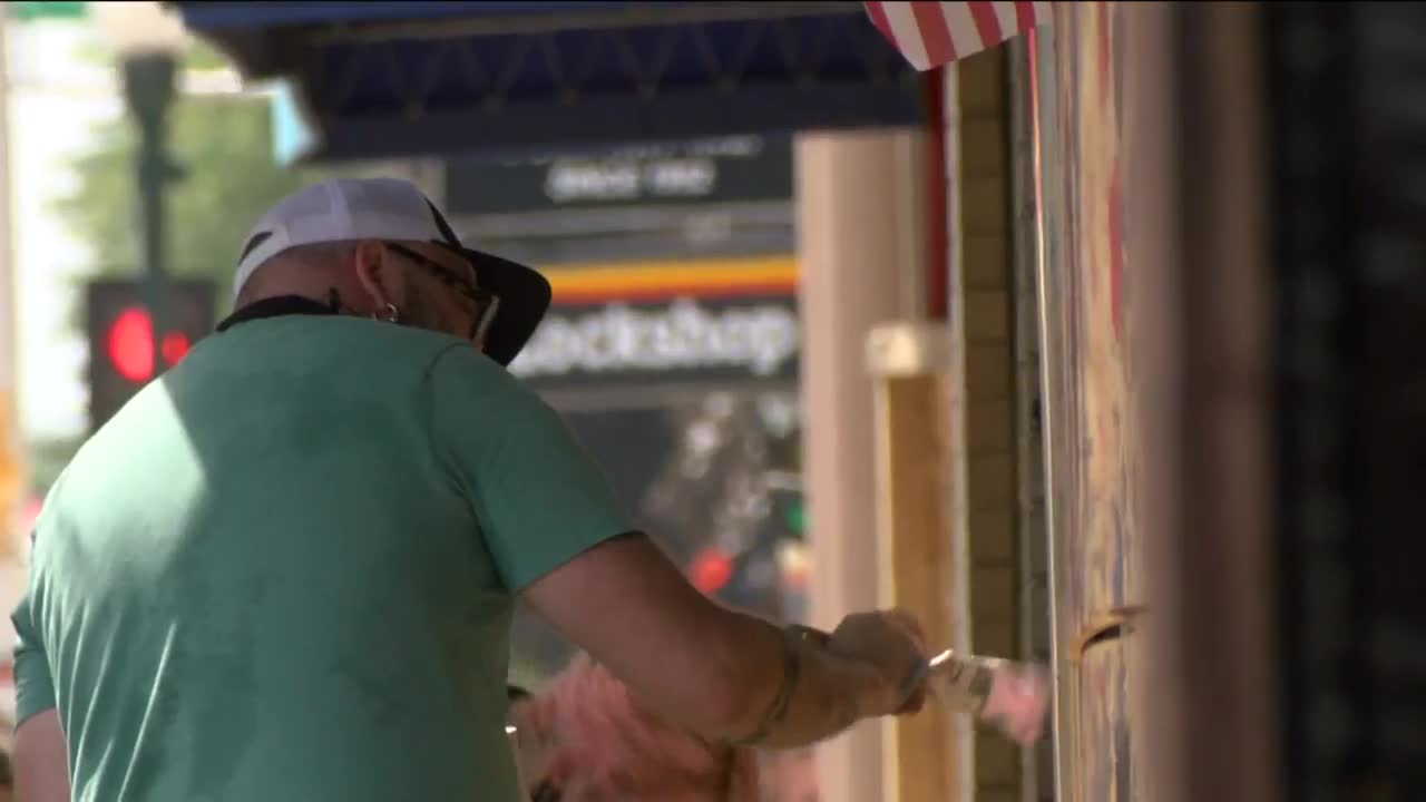 'We never want to be divided again' Residents come together to showcase the unity and love in Uptown Kenosha