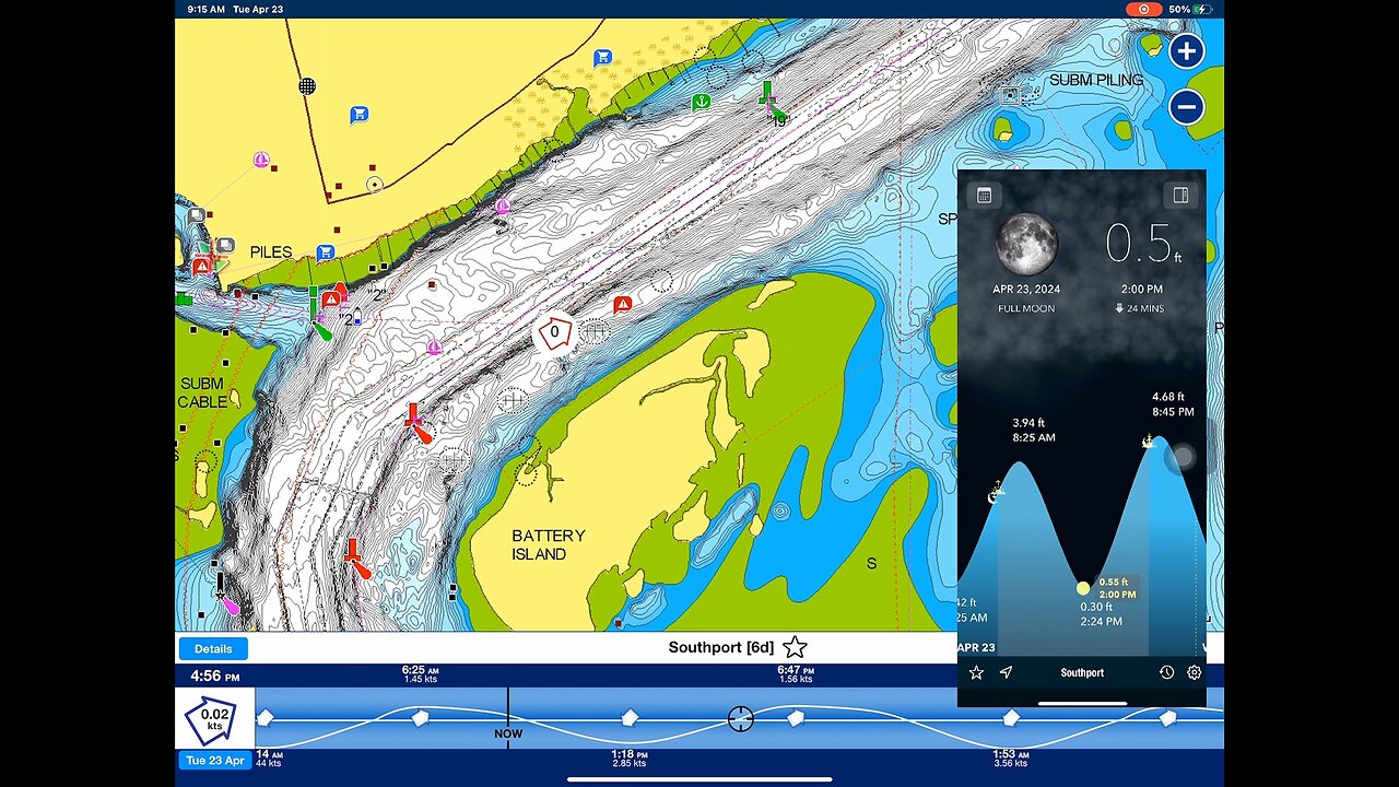 S04E19 - Hydrodynamics of the Intracoastal Waterway Using Navionics (Travel Optimization)