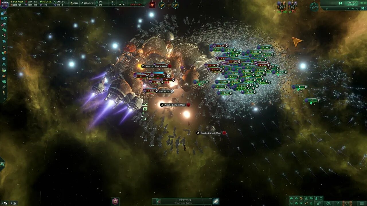 Stellaris 20000 ship 2 hour mega combat