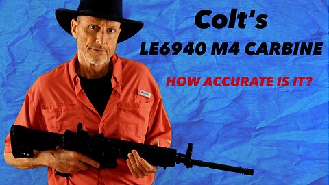 Precision Shooting With The Colt Le6940 M4 Carbine At 25 Yards
