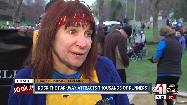 Thousands brave chilly temps to Rock the Parkway