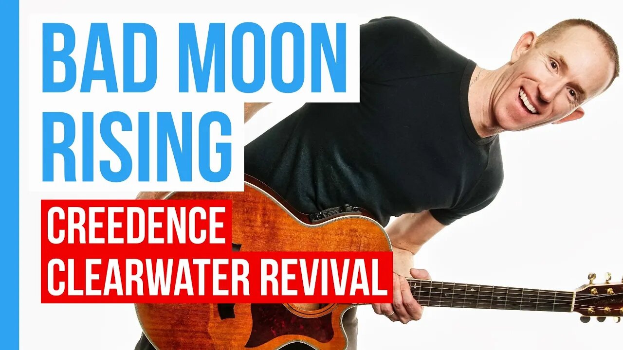 Bad Moon Rising ★ Creedence Clearwater Revival ★ Guitar Lesson [with PDF]