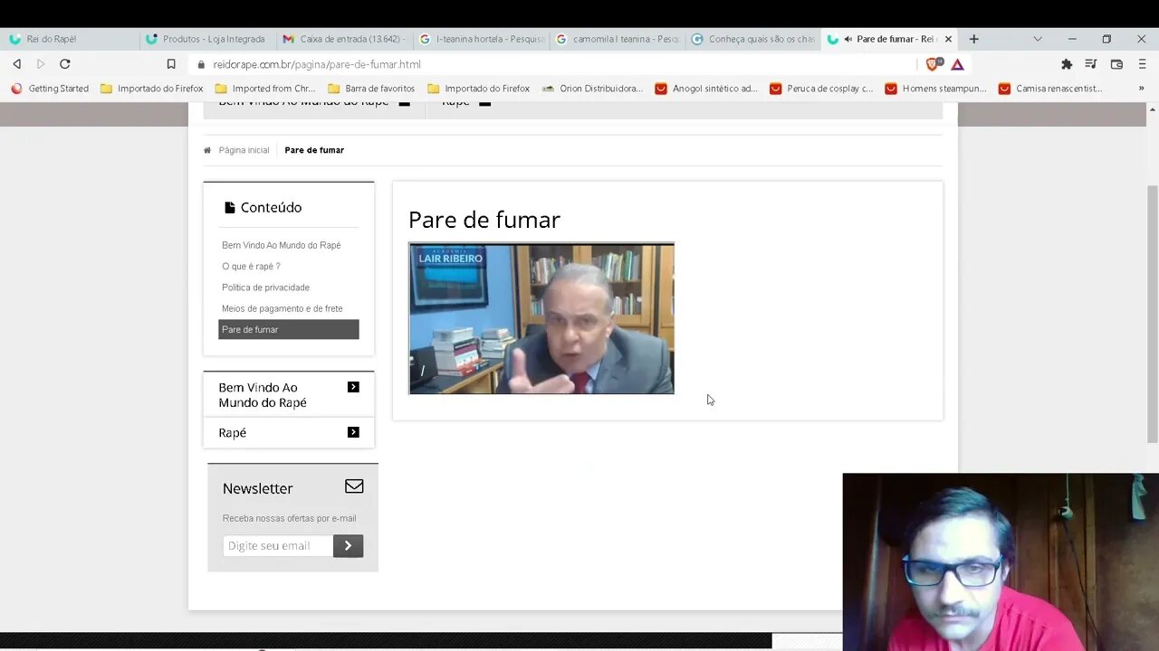 Parar de fumar!