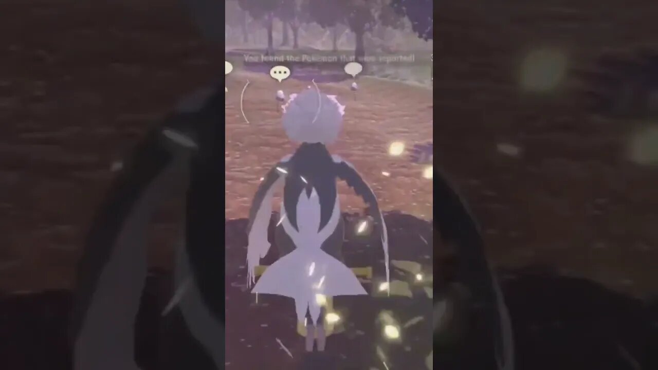 Shiny Drifloon in Pokemon Arceus.