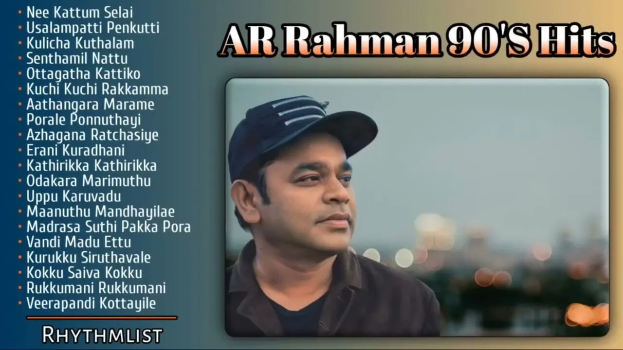 AR Rahman 90'S Hits ｜ AR Rahman Hit Flok Songs ｜ Old AR Rahman Hit Songs Spotify Link⬇️