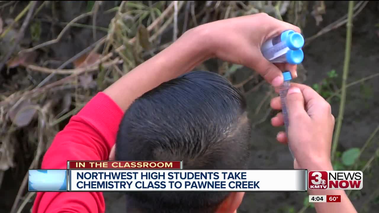 Northwest High take chemistry class to Pawnee Creek