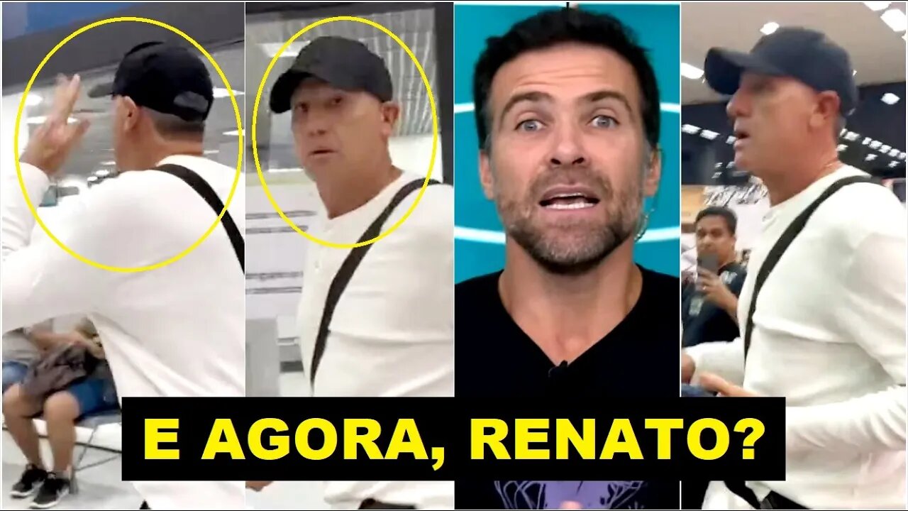 "VIROU CRISE! VAZARAM IMAGENS do Renato Gaúcho PU** DA VIDA chegando ao RJ e..." GRÊMIO GERA DEBATE!