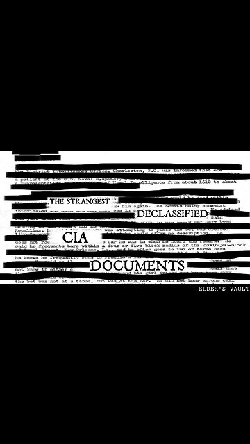 CIA Document reveals reality is HOLOGRAPHIC. (Links below)