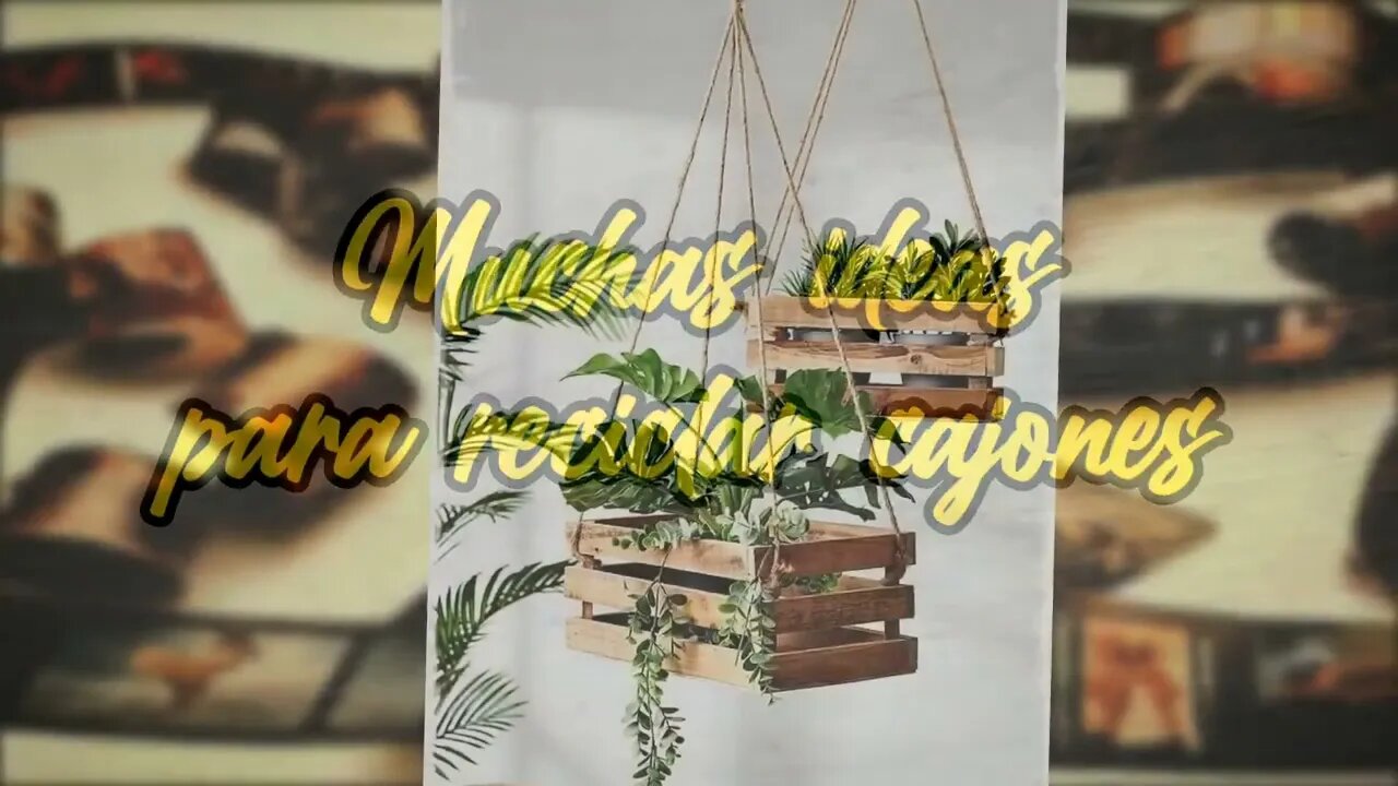 Muchas ideas creativas para reciclar cajones de madera en tu hogar