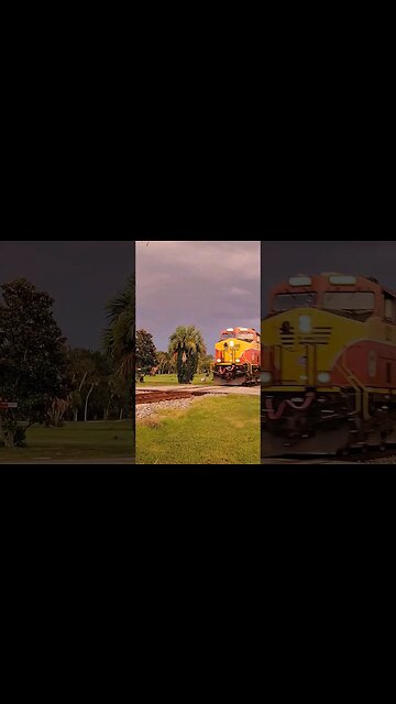 Florida East Coast Railway FEC-206 at Daytona Beach Golf Club July 18 2023 #railfanrob #fec206