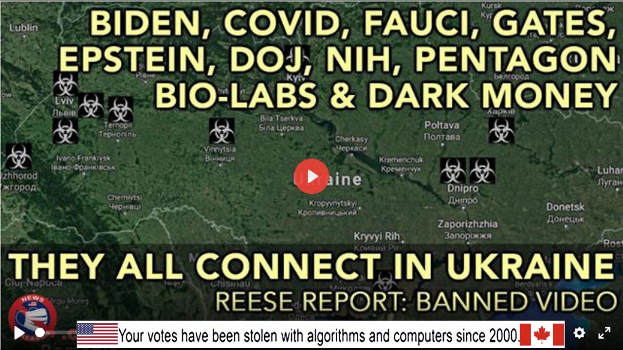 Biden, Fauci, Covid, Soros & Biolabs - All Roads Lead to Ukraine - ReeseReports.com